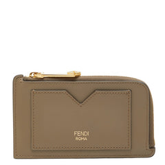 フェンディ ピーカブー セレリア カードケース 8M0489 ブラウン系 レザー レディース FENDI 中古