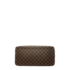 ルイ ヴィトン ダミエ エベヌ ハムステッドMM ハンドバッグ トートバッグ N51204 ブラウン PVC レザー レディース LOUIS VUITTON 中古