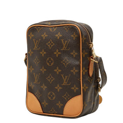 ルイ ヴィトン モノグラム アマゾン 斜め掛け ショルダーバッグ M45236 ブラウン PVC レザー レディース LOUIS VUITTON 中古