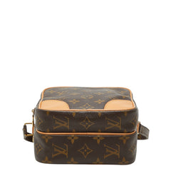 ルイ ヴィトン モノグラム アマゾン 斜め掛け ショルダーバッグ M45236 ブラウン PVC レザー レディース LOUIS VUITTON 中古