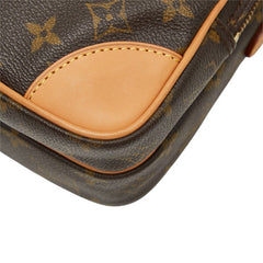 ルイ ヴィトン モノグラム アマゾン 斜め掛け ショルダーバッグ M45236 ブラウン PVC レザー レディース LOUIS VUITTON 中古