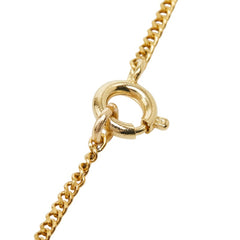 シャネル ココマーク チェーン ネックレス ペンダント 01P ゴールド メッキ レディース CHANEL 中古