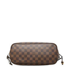 ルイ ヴィトン ダミエ ネヴァーフルPM ハンドバッグ トートバッグ N51109 ブラウン PVC レザー レディース LOUIS VUITTON 中古
