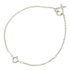ティファニー パロマ ピカソ ラビング ハート ブレスレット シルバー SV925 シルバー レディース TIFFANY&Co. 中古