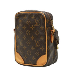 ルイ ヴィトン モノグラム アマゾン 斜め掛け ショルダーバッグ M45236 ブラウン PVC レザー レディース LOUIS VUITTON 中古