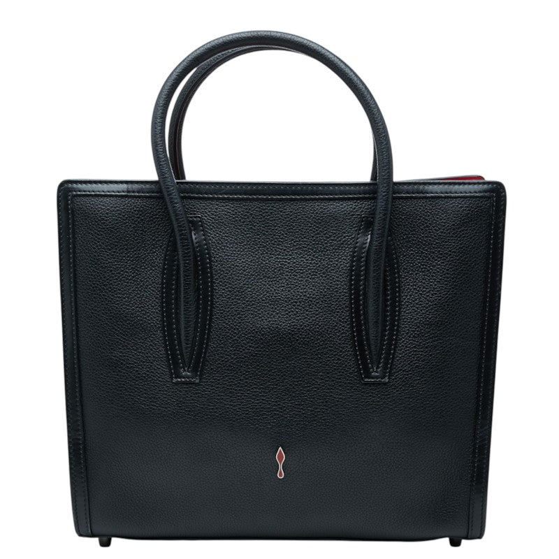 クリスチャンルブタン パロマ ミディアム ハンドバッグ トートバッグ ブラック レッド レザー レディース Christian Louboutin 中古
