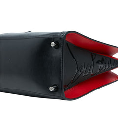 クリスチャンルブタン パロマ ミディアム ハンドバッグ トートバッグ ブラック レッド レザー レディース Christian Louboutin 中古