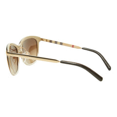 バーバリー ノバチェック サングラス B4169-Q ブラウン プラスチック レディース BURBERRY 中古
