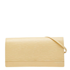 ルイ ヴィトン エピ オンフルール ショルダーバッグ M5273A ヴァニラ ベージュ レザー レディース LOUIS VUITTON 中古
