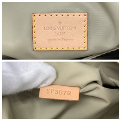 ルイ ヴィトン ダミエ・ジェアン シタダン ショルダーバッグ M93040 カーキ ナイロン レザー メンズ LOUIS VUITTON 中古