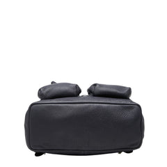 コーチ ペブルド リュック・デイパック F37410 ブラック レザー レディース COACH 中古