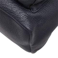 コーチ ペブルド リュック・デイパック F37410 ブラック レザー レディース COACH 中古