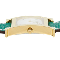 エルメス Hウォッチ 腕時計 HH1.510 クオーツ ホワイト文字盤 ステンレススチール トリヨンモーリス レディース HERMES 中古
