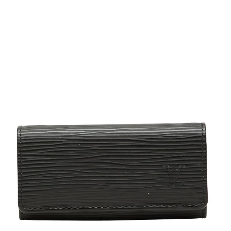 ルイ ヴィトン エピ ミュルティクレ4 キーケース 4連 M63822 ノワール ブラック レザー レディース LOUIS VUITTON 中古