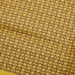 エルメス カレ45 プチカレ スカーフ イエロー レディース HERMES 中古