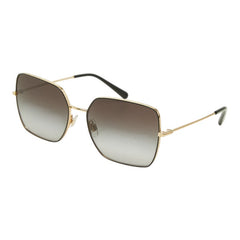 ドルチェアンドガッバーナ サングラス DG2242 ブラック ゴールド プラスチック メッキ レディース DOLCE&GABBANA 中古
