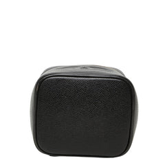シャネル ココマーク バニティバッグ ハンドバッグ A01998 ブラック キャビアスキン レディース CHANEL 中古