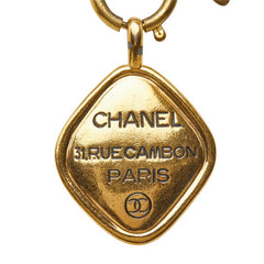 シャネル ココマーク 31 RUE CAMBON PARIS カンボン チェーン ペンダント ネックレス ゴールド メッキ レディース CHANEL 中古