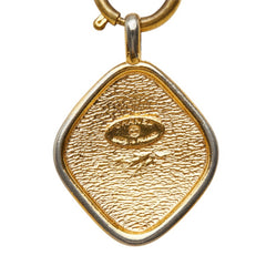 シャネル ココマーク 31 RUE CAMBON PARIS カンボン チェーン ペンダント ネックレス ゴールド メッキ レディース CHANEL 中古