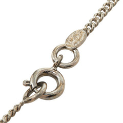 シャネル カンボン ココマーク チェーン ネックレス ペンダント 05C シルバー メタル レディース CHANEL 中古