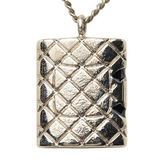 シャネル カンボン ココマーク チェーン ネックレス ペンダント 05C シルバー メタル レディース CHANEL 中古