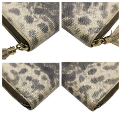 グッチ ソーホー 長財布 ラウンドファスナー 308280 パイソン レディース GUCCI 中古