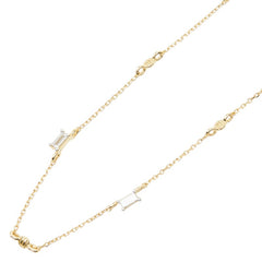 シンパシーオブソウル ダイヤモンド K14YG イエローゴールド ダイヤ ステーションネックレス ネックレス レディース Sympathy of Soul 中古