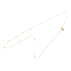 シンパシーオブソウル ダイヤモンド K14YG イエローゴールド ダイヤ ステーションネックレス ネックレス レディース Sympathy of Soul 中古