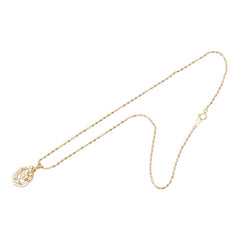 ダイヤモンド K18YG イエローゴールド ダイヤ0.69ct フラワーモチーフ 花 ハート 透かし スピン 回転 ペンダント ネックレス レディース 中古