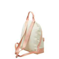 バレンシアガ リュック バックパック ホワイト ピンク キャンバス レザー レディース BALENCIAGA 中古