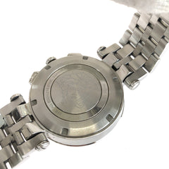 ヴェルサーチェ メデューサ V-RACE GMT ALARM 腕時計 29G99D009S099 クオーツ ステンレススチール メンズ VERSACE 中古