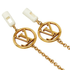 ルイ ヴィトン ルイーズ イヤホンチェーン AirPods チェーン M00404 ゴールド メッキ レディース LOUIS VUITTON 中古