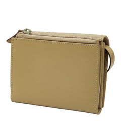 グッチ 三つ折り財布 ショルダーウォレット 039 2888 1101 ベージュ系 キャンバス レザー レディース GUCCI 中古
