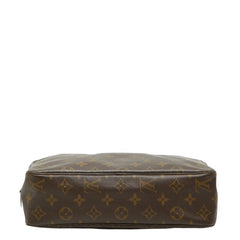 ルイ ヴィトン モノグラム トゥルース トワレット 28 セカンドバッグ クラッチバッグ M47522 ブラウン PVC レディース LOUIS VUITTON 中古