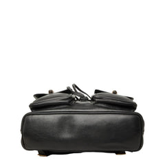 グッチ バンブー リュック バックパック 003 1998 ブラック レザー レディース GUCCI 中古