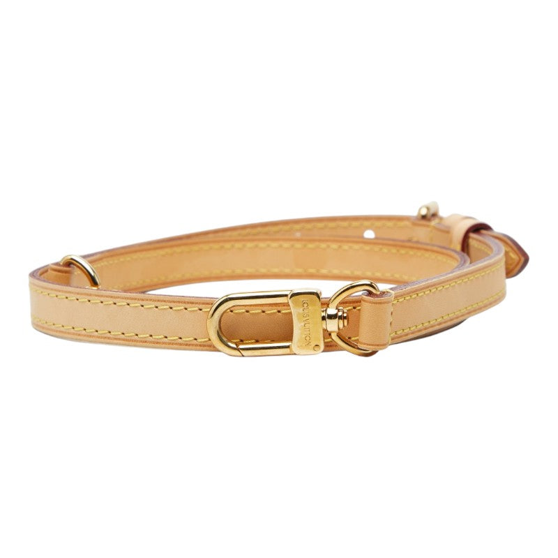 ルイ ヴィトン ショルダーストラップ ベージュ レザー レディース LOUIS VUITTON 中古