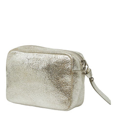 ジミーチュウ スタースタッズ ポーチ シルバー レザー レディース JIMMY CHOO 中古
