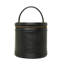 ルイ ヴィトン エピ カンヌ バニティバッグ ハンドバッグ M48032 ノワール ブラック レザー レディース LOUIS VUITTON 中古