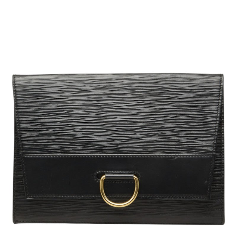ルイ ヴィトン エピ イエナ クラッチバッグ セカンドバッグ M52722 ブラック レザー レディース LOUIS VUITTON 中古