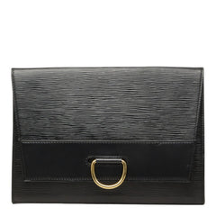 ルイ ヴィトン エピ イエナ クラッチバッグ セカンドバッグ M52722 ブラック レザー レディース LOUIS VUITTON 中古