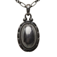 ジョージジェンセン ヘリテージ ペンダント ネックレス SV925 シルバー レディース Georg Jensen 中古