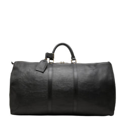 ルイ ヴィトン エピ キーポル60 ボストンバッグ M42942 ノワール ブラック レザー レディース LOUIS VUITTON 中古