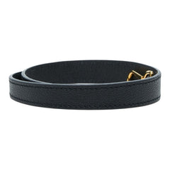 ルイ ヴィトン ショルダーストラップ ブラック レザー レディース LOUIS VUITTON 中古