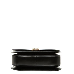 ヴェルサーチェ メデューサ ショルダーバッグ ブラック レザー レディース VERSACE 中古