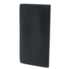 ルイ ヴィトン エピ ポルトカルトクレディ 長財布 ウォレット M63212 ノワール ブラック レザー メンズ LOUIS VUITTON 中古