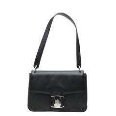 サルヴァトーレフェラガモ ショルダーバッグ ワンショルダー BZ-21 7171 ブラック レザー レディース Salvatore Ferragamo 中古