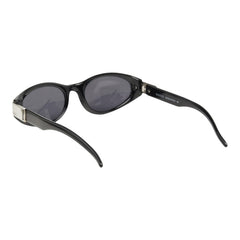 グッチ サングラス アイウェア オーバル型 GG2411/S ブラック プラスチック メッキ ユニセックス GUCCI 中古