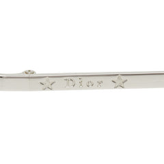 ディオール POP ポップ メガネ サングラス アイウェア リムレス YB7NN シルバー メタル メンズ Dior 中古