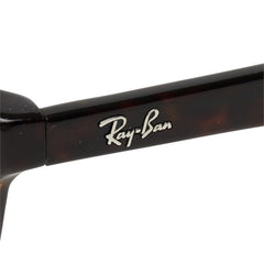 レイバン スクエア型 サングラス アイウェア 度入り RB5345-D ダークハバナ ブラウン プラスチック レディース Ray-Ban 中古