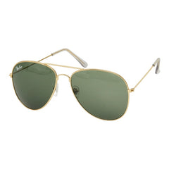 レイバン アビエーター クラシック サングラス アイウェア ティアドロップ型 RB3025 ゴールド メッキ メンズ Ray-Ban 中古